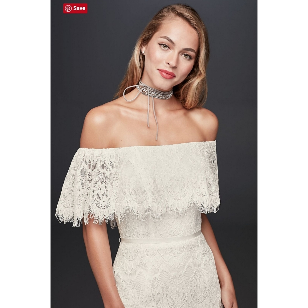 NEVER WORN David's Bridal Wedding dress